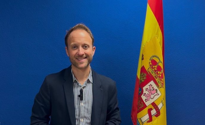 El presidente provincial del Partido Popular de Jaén , Erik Domínguez.