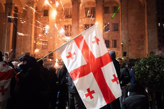 Manifestación en Georgia