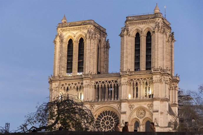 Imatge d'arxiu de la catedral de Notre-Dame