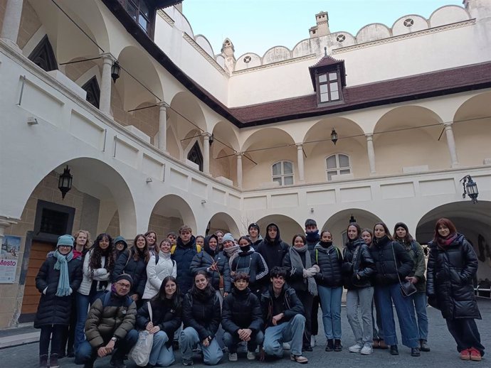 El IES Sabina Mora de Roldán realiza una movilidad Erasmus+ en Eslovaquia