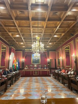 Consejo municipal de comercio presidido por la edil Elisa Campoy en su última reunión