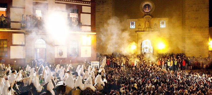 Momento de La Encamisá de Torrejoncillo (Cáceres)