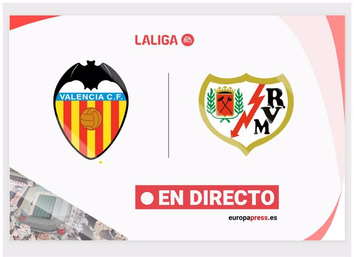 LaLiga EA Sports - Valencia - Rayo Vallecano | En directo: resumen, goles y resultado hoy