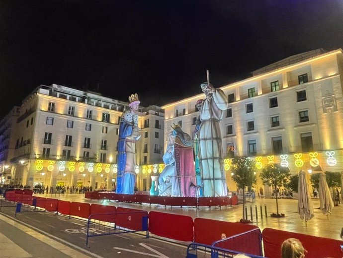 Inauguración del Belén Monumental de Alicante