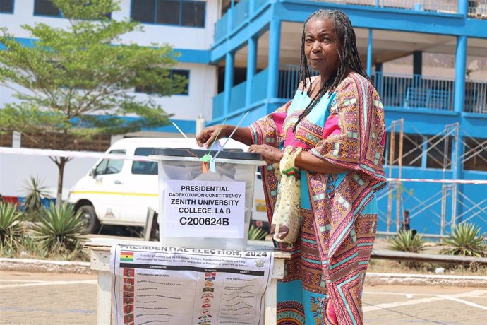 Imagen de las elecciones en Ghana 