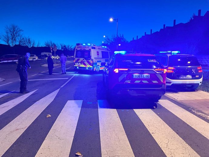 Accidente en San Lorenzo de El Escorial