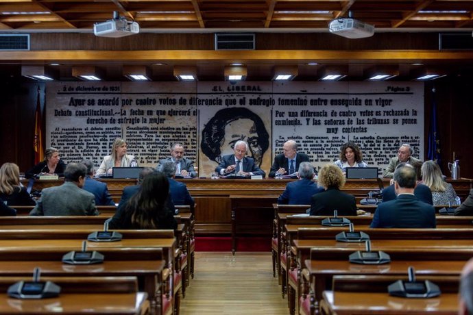 La asesora de Moncloa, María Cristina Álvarez Rodríguez, comparece en la Comisión de Investigación por el ‘caso Koldo’, en el Senado, a 29 de noviembre de 2024, en Madrid (España). María Cristina Álvarez Rodríguez ha comparecido en la Comisión de Investig