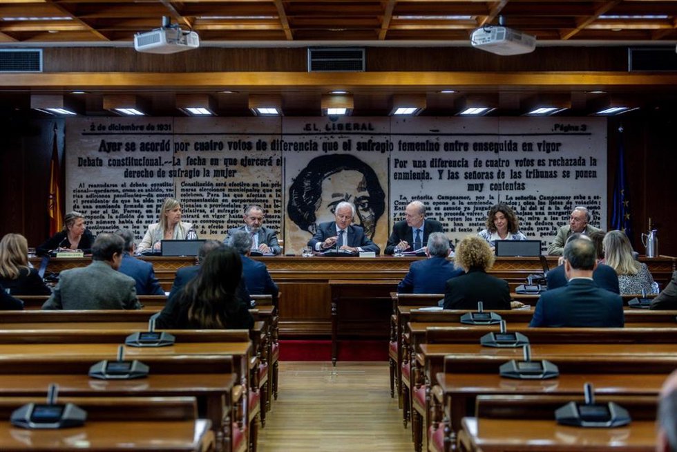 La asesora de Moncloa, María Cristina Álvarez Rodríguez, comparece en la Comisión de Investigación por el caso Koldo, en el Senado, a 29 de noviembre de 2024, en Madrid (España). María Cristina Álvarez Rodríguez ha comparecido en la Comisión de Invest