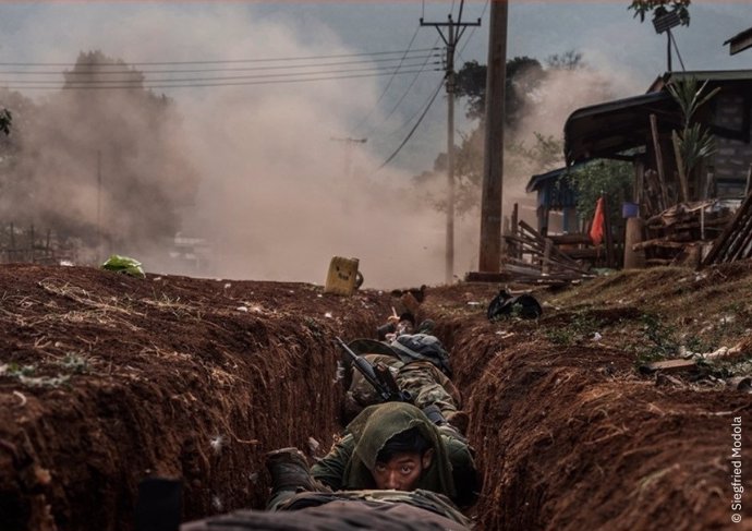 Foto de Siegfried Moddola, galardonado en la 27ª edición del Premio Internacional de Fotografía Humanitaria Luis Valtueña.