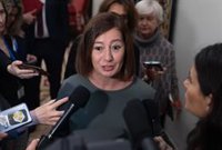 Armengol, pendiente de como evoluciona el incendio forestal declarado en Andratx