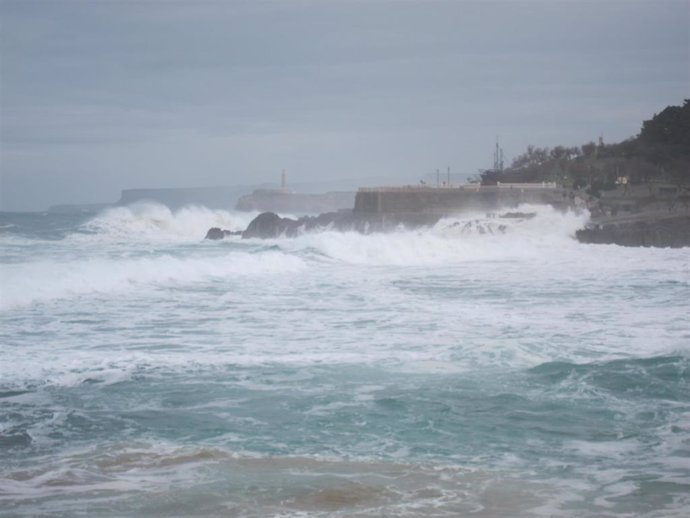 AMP.- Santander registra la sexta velocidad máxima de viento del país, con 75 km/h