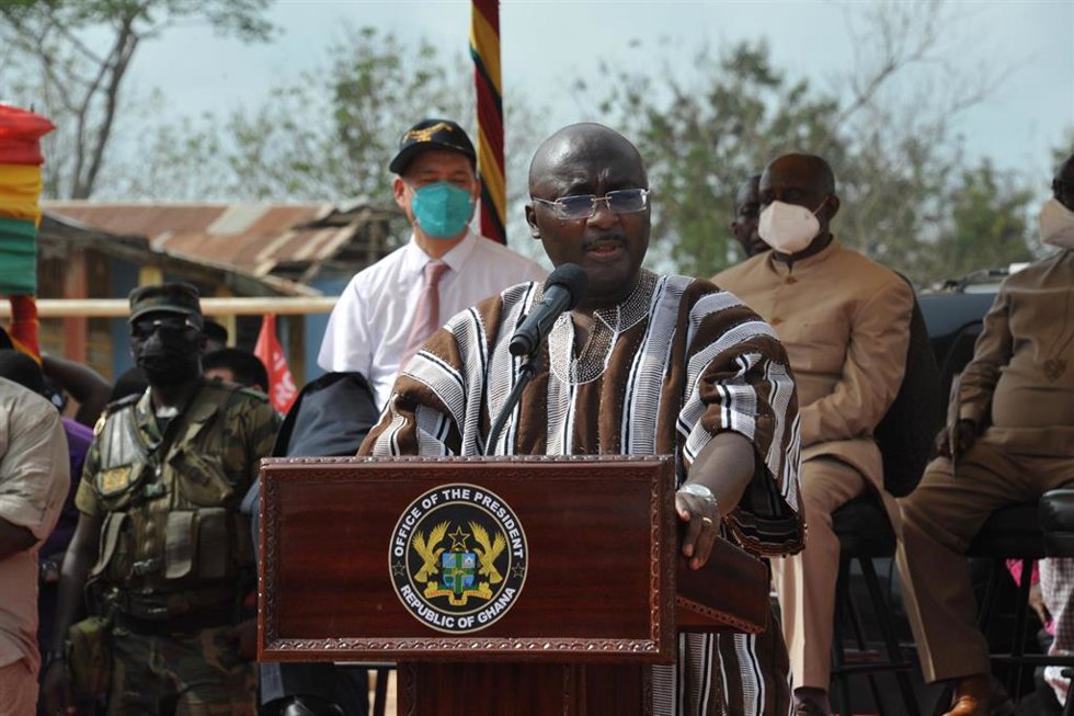 Archivo - El vicepresidente de Ghana, Mahamudu Bawumia