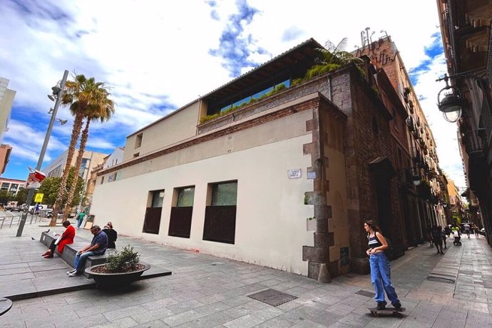 La sede de Casa Àsia, en el barrio del Raval de Barcelona