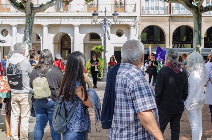 Concentración abolicionista el 22 de septiembre de 2023 en Logroño