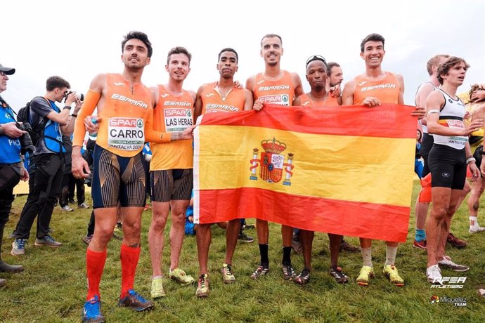 España, campeona de Europa de cross por equipos masculino