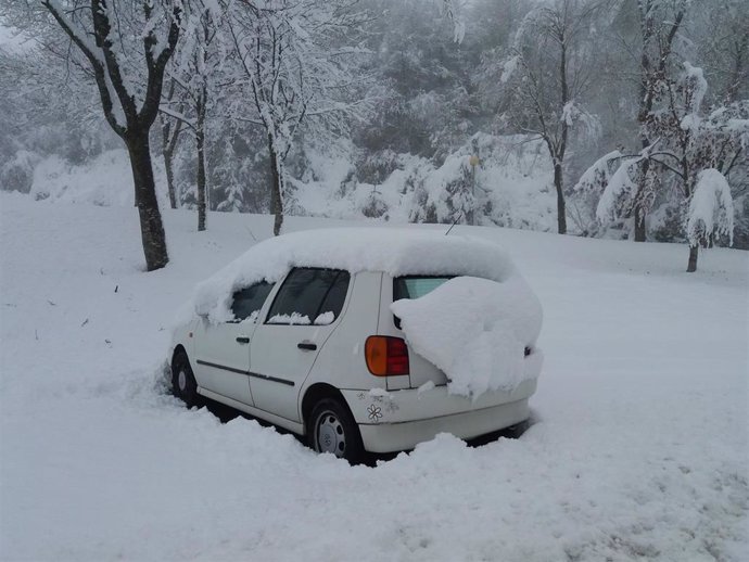 Archivo - Nieve en Euskadi