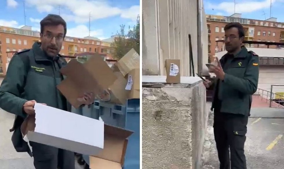 La Guardia Civil alerta: el sencillo truco para evitar la suplantación de identidad con las etiquetas de los paquetes