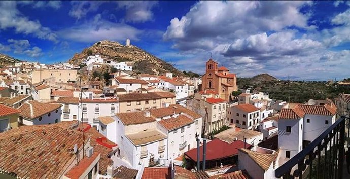 Archivo - Vista de Lubrín (Almería).