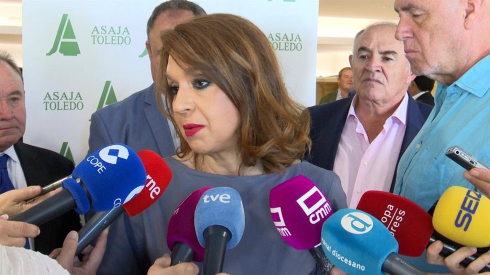 Archivo - La presidenta de Asaja Toledo, Blanca Corroto, en una foto de archivo.