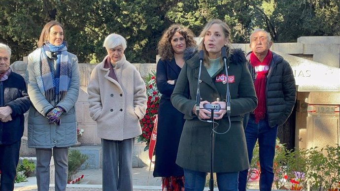 Homenaje de UGT Madrid por el 99 aniversario del fallecimiento de Pablo Iglesias