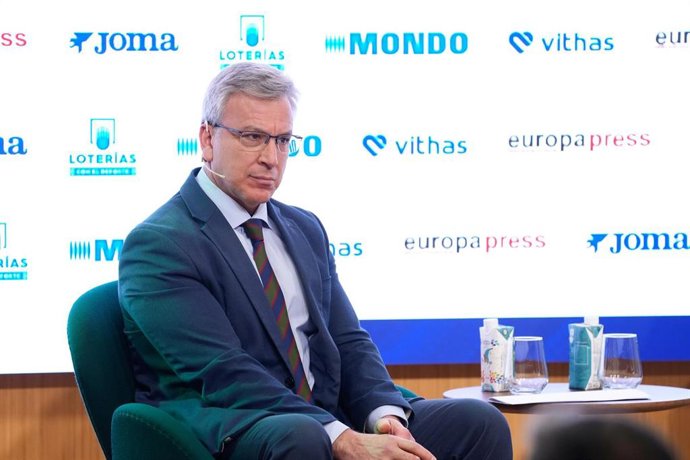 Jose Maria Silberberg during the Desayunos Deportivos Europa Press - Maria Perez celebrated at Meeting Place Castellana 81 on December 09, 2024, in Madrid, Spain.