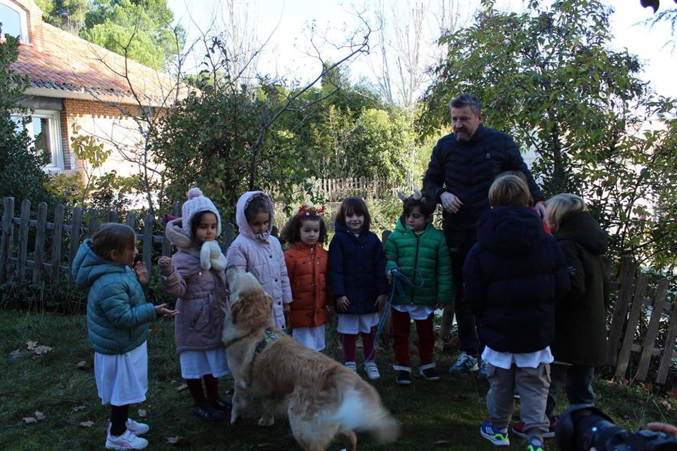 La Real Sociedad Canina arranca un proyecto educativo en colegios para concienciar de que un perro no es un juguete.