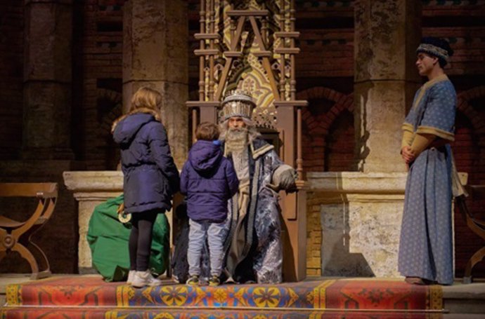 Archivo - Los Reyes Magos en Puy du Fu España.