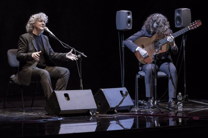 Archivo - Les Arts és Flamenco.   La cantaora Mayte Martín y Raúl El Perla