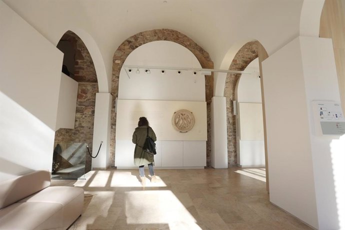 Interior del museo, este lunes tras la rueda de prensa