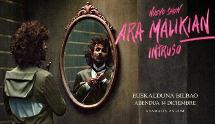 Cartel del concierto de Ara Malikian