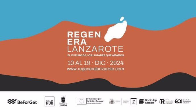 Lanzarote acogerá este martes el evento internacional 'RegenERA' para buscar soluciones regenerativas en varias áreas