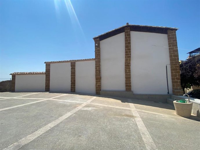 Esta fachada de Peraltilla va a contar con un mural realizado por el artista David Gatta.