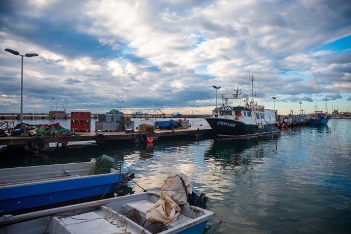 Archivo - Un barco pesquero.