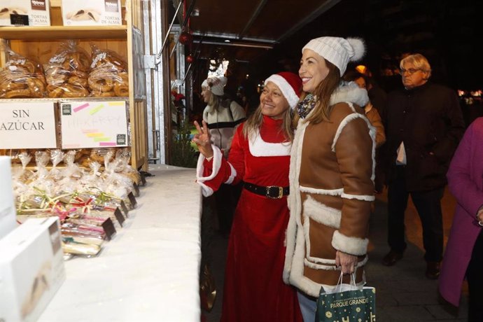 Natalia Chueca ha subrayado el impacto de la Navidad en el turismo de la capital aragonesa.