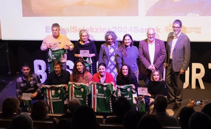 Entrega de los Premios 'Euskal Selekzioa Sariak'