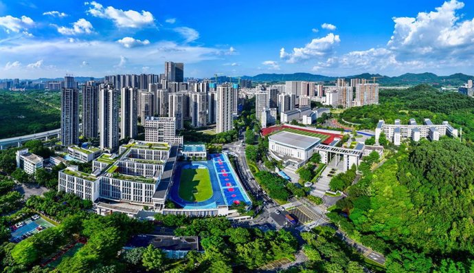 Major infrastructure projects are inaugurated during the 2024 Guangming Science City Forum in the Guangming district of Shenzhen, south China's Guangdong Province.