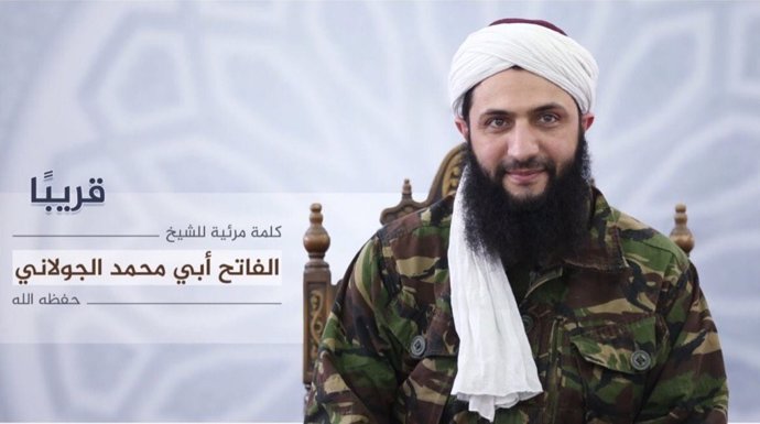 Archivo - Abú Muhamad al Golani, líder del Frente al Nusra