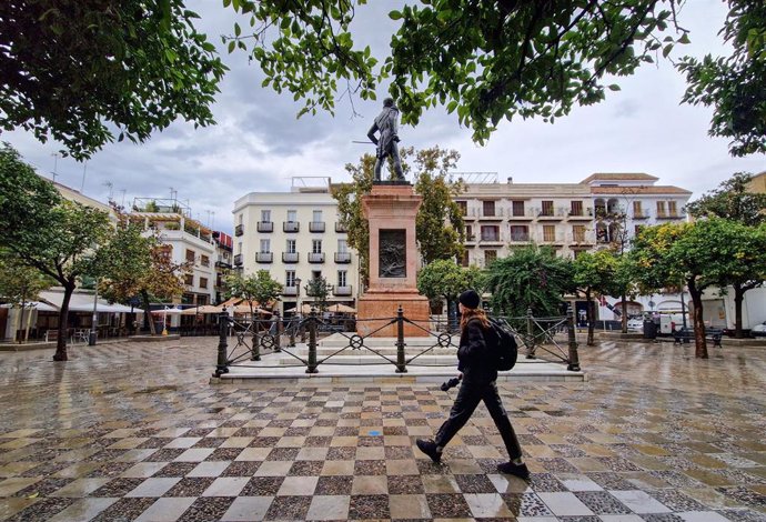 Plaza de la Gavidia de Sevilla, en una imagen reciente. 