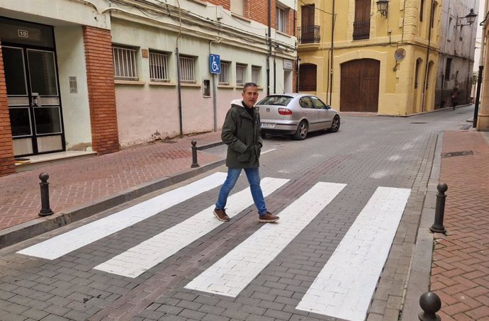 El concejal delegado de Policía Local del Ayuntamiento de Teruel. Eduardo Suárez.