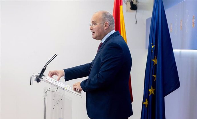 El portavoz del PP en el Congreso, Miguel Tellado, a 19 de noviembre de 2024, en Madrid (España).