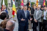 Foto: Sánchez anuncia un centenar de actos en 2025 por los 50 años de la muerte de Franco bajo el lema "España en libertad"