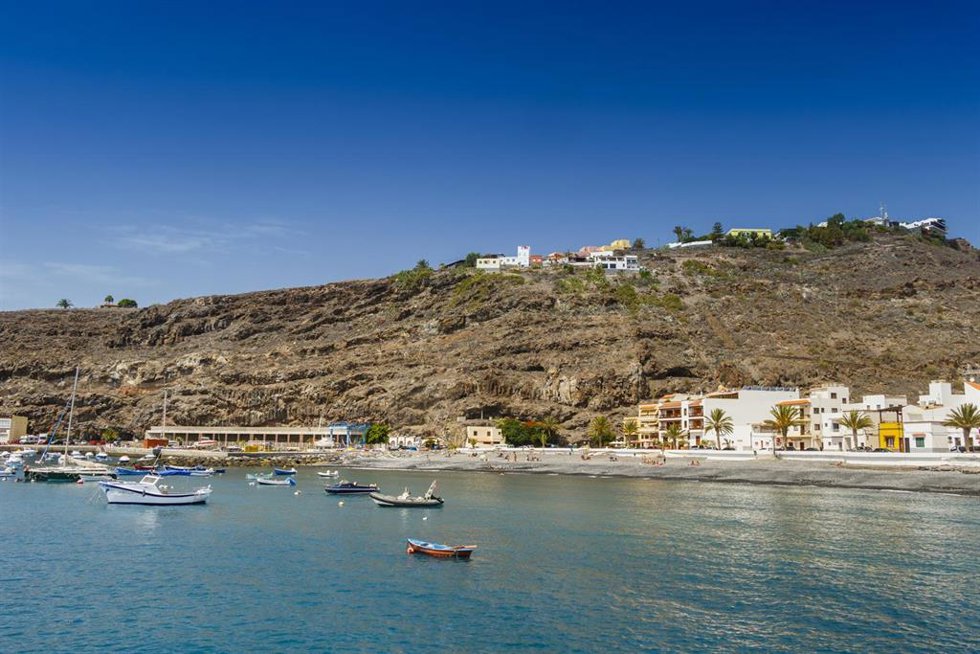 Archivo - Playa Santiago, en La Gomera