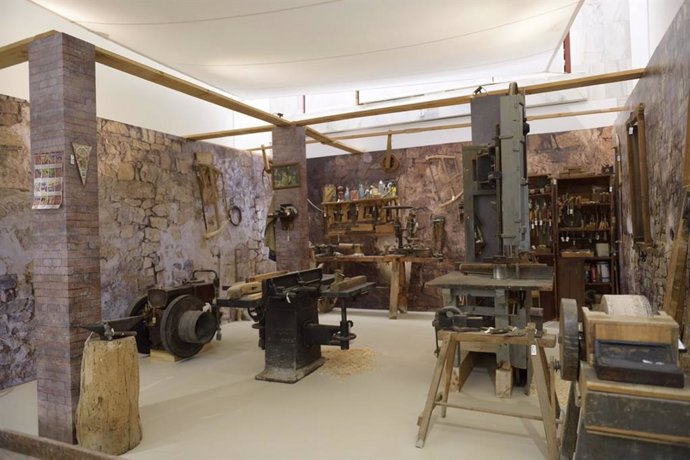 El Museo Numantino de Soria prorroga hasta febrero ‘La madera y la vida. Historia profunda de una carpintería’