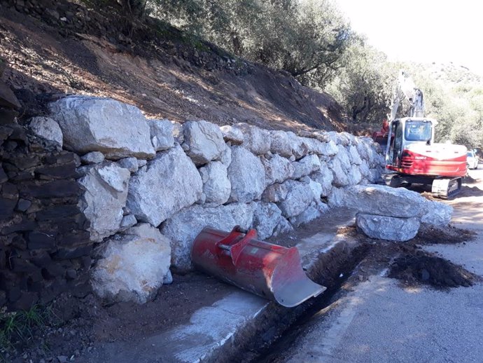 La Diputación dedica 3,3 millones de euros a la reparación de carreteras afectadas por las dos DANAS que sufrió la provincia