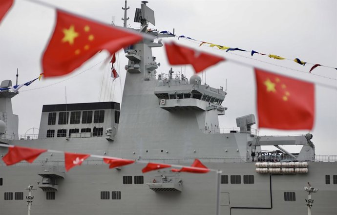 Imagen de archivo de un buque de la Armada de China.