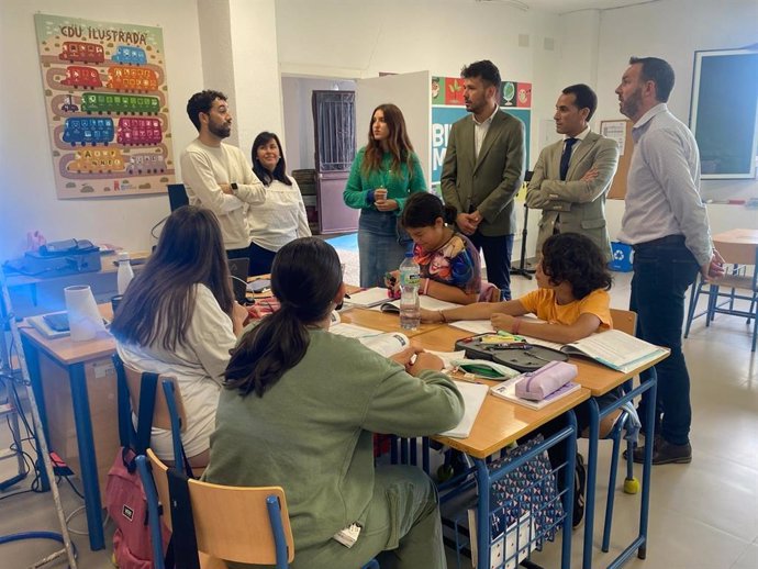 Visita al CEIP Navas de Tolosa.