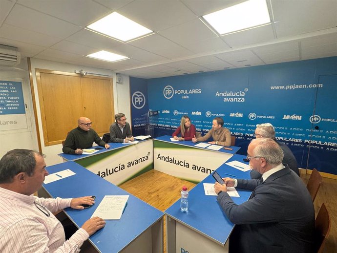 Reunión del Comité Permanente del PP presidida por Erik Domínguez