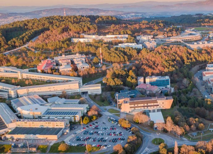Imagen del campus de la UVigo.
