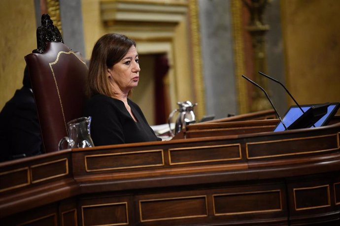 La presidenta del congreso de los Diputados, Francina Armengol. 