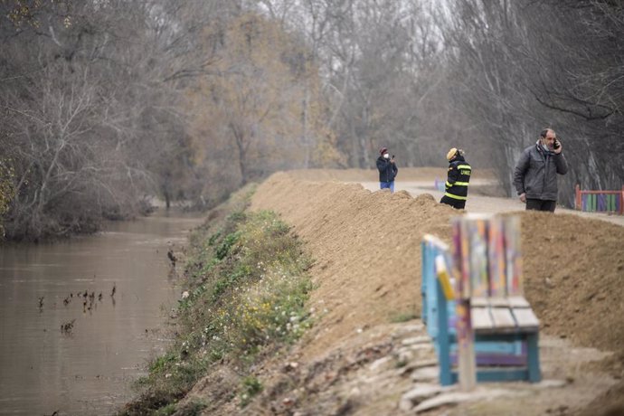 Archivo - La UME en Pradilla de Ebro, a 14 de diciembre de 2021.